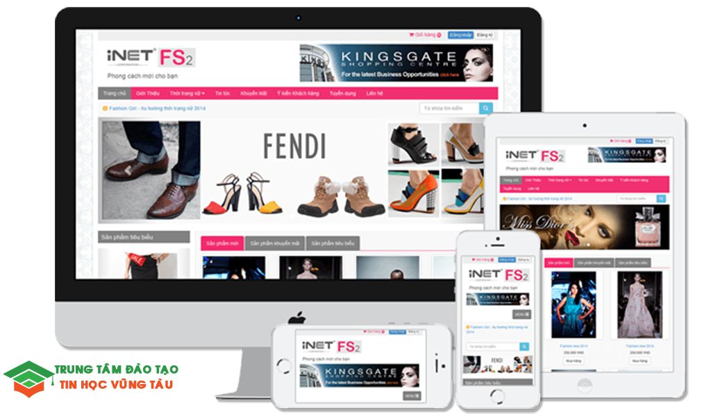 dạy kèm thiết kế website tại vũng tàu chuẩn seo