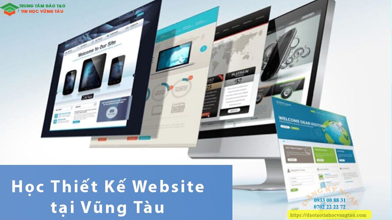 học thiết kế website ở vũng tàu