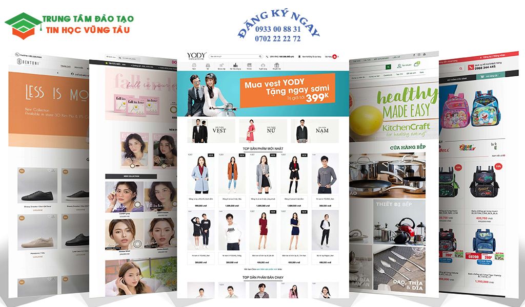 trung tâm dạy kèm thiết kế website ở vũng tàu