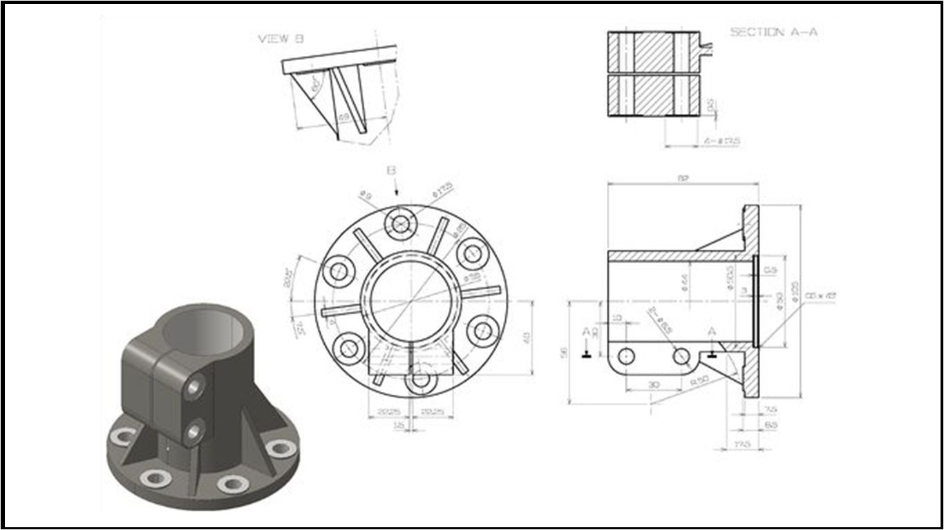 bài tập autocad 3d 1
