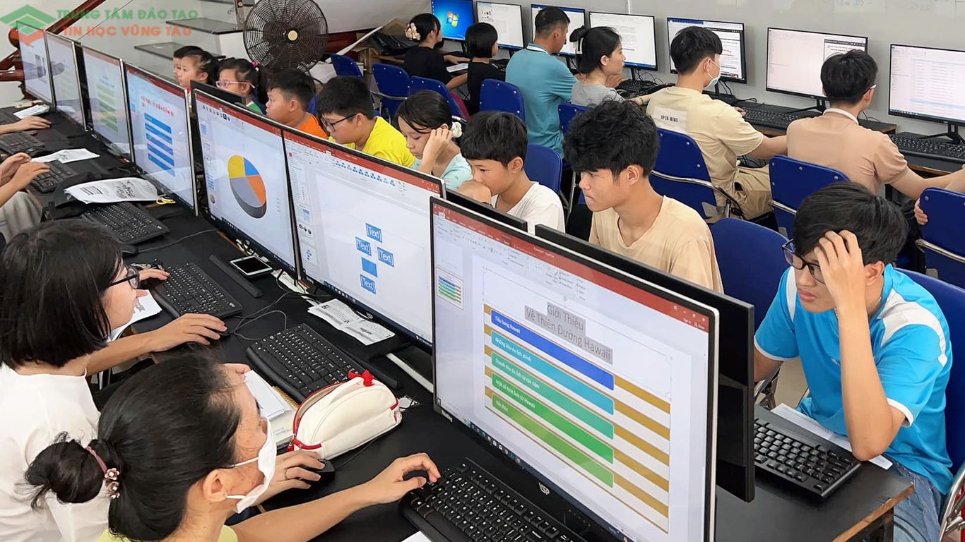 đào tạo tin học lớp 9 vũng tàu