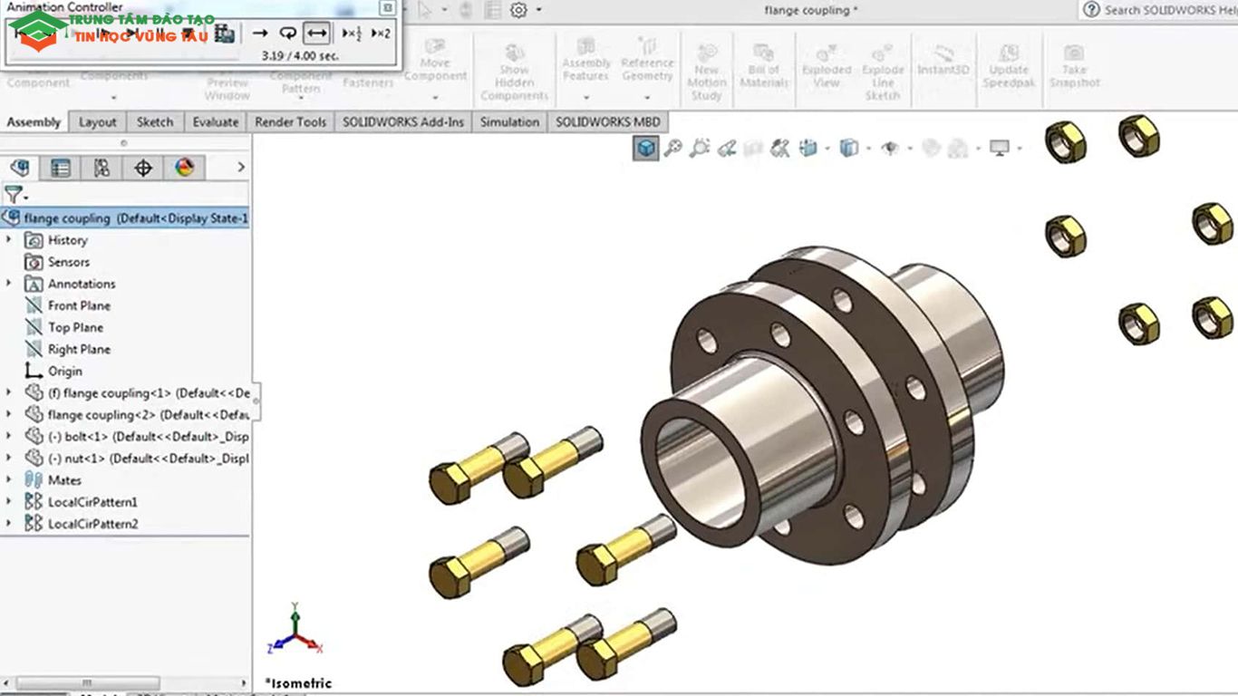 Khóa học Solidworks cấp tốc