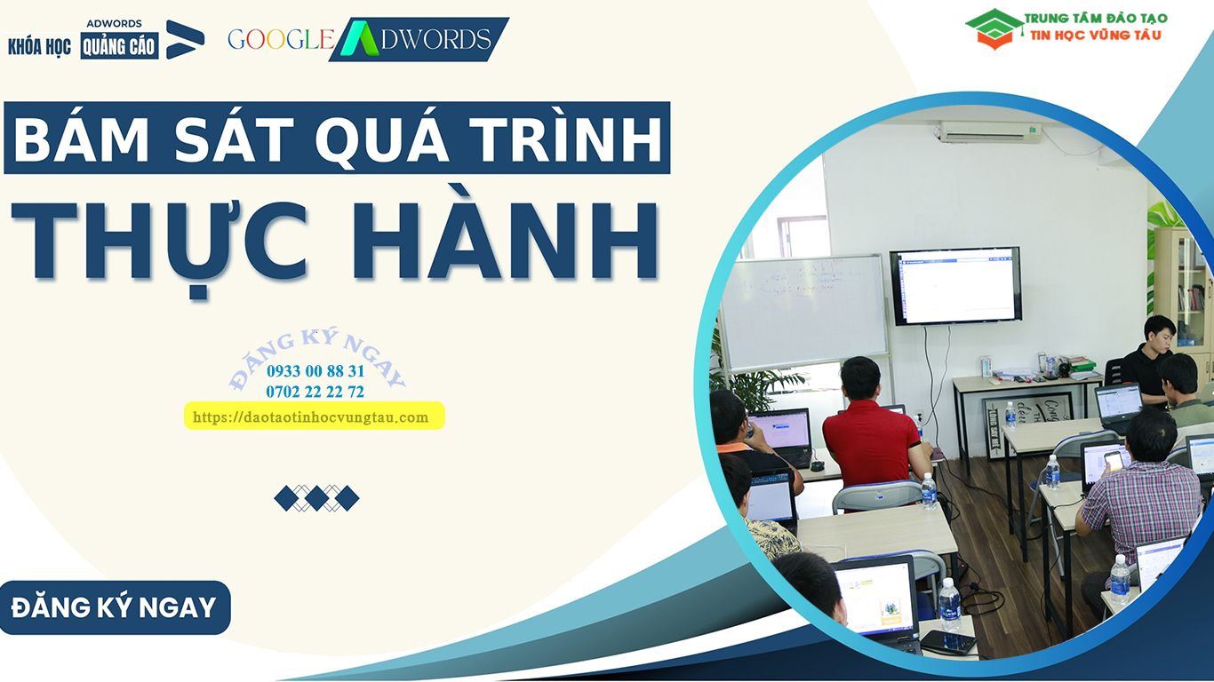 Khóa học kèm quảng cáo google ads