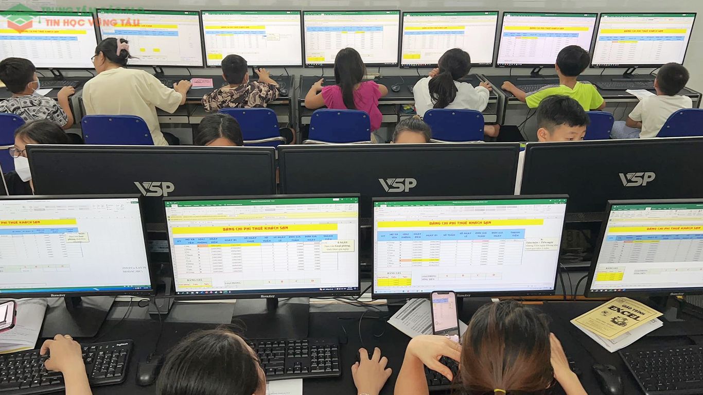 Khóa học tin học cho học sinh lớp 6 tại vũng tàu cấp tốc