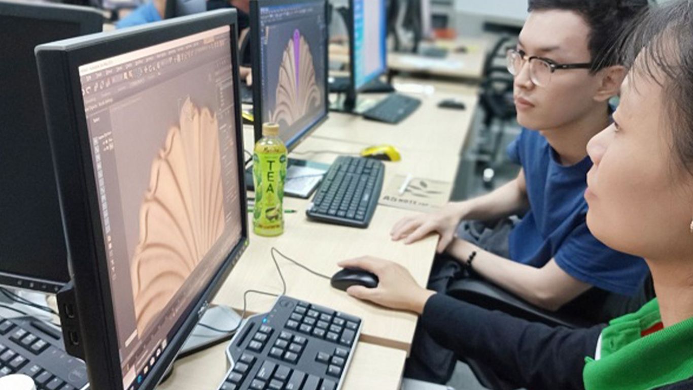 Lớp học 3Ds Max tại dạy kèm tin học Vũng Tàu