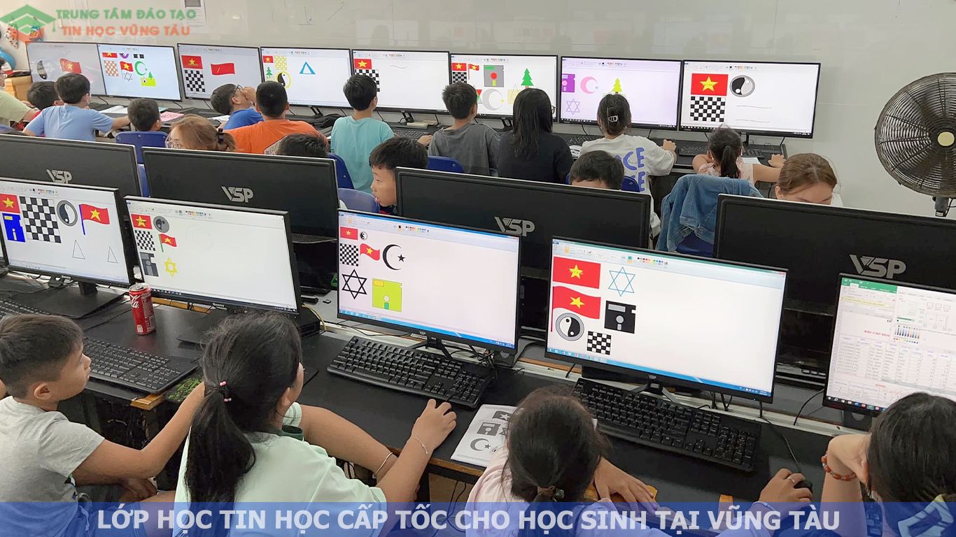 Lớp học kèm tin học lớp 3 tại Vũng Tàu