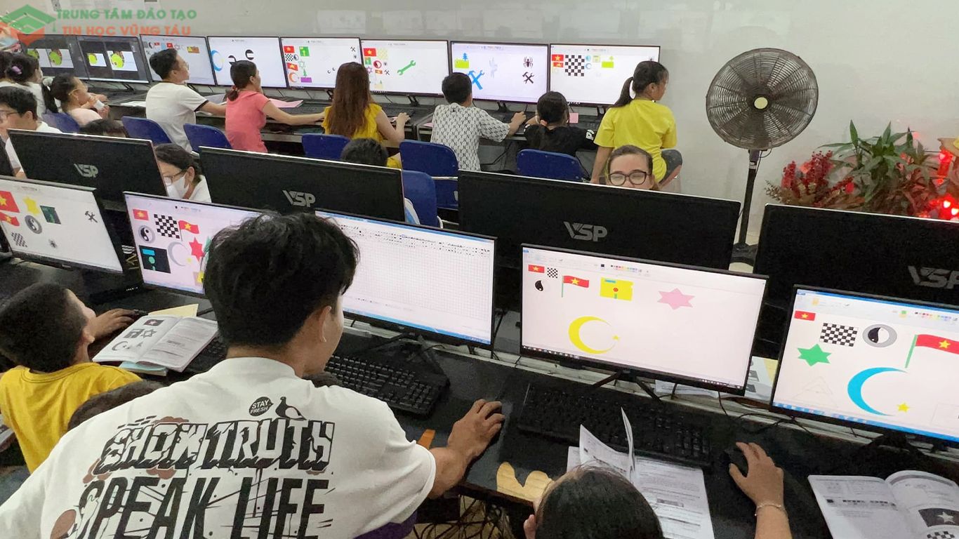 Lớp học tin học 6 vũng tàu