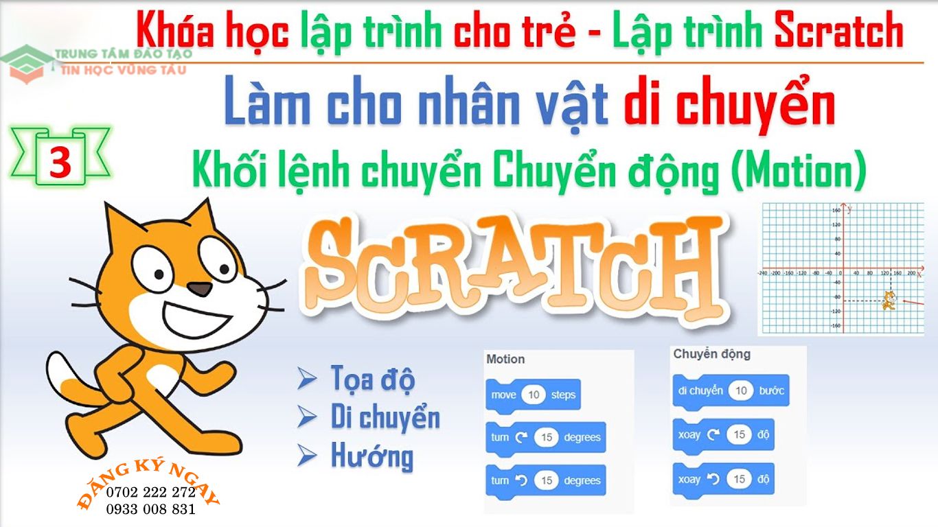 dạy học lập trình scratch tại vũng tàu