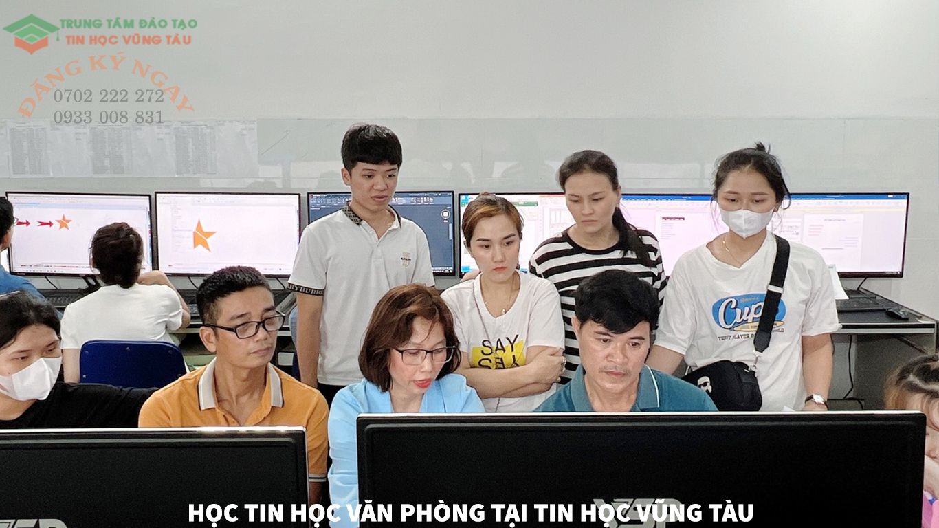 học tin học tại vũng tàu