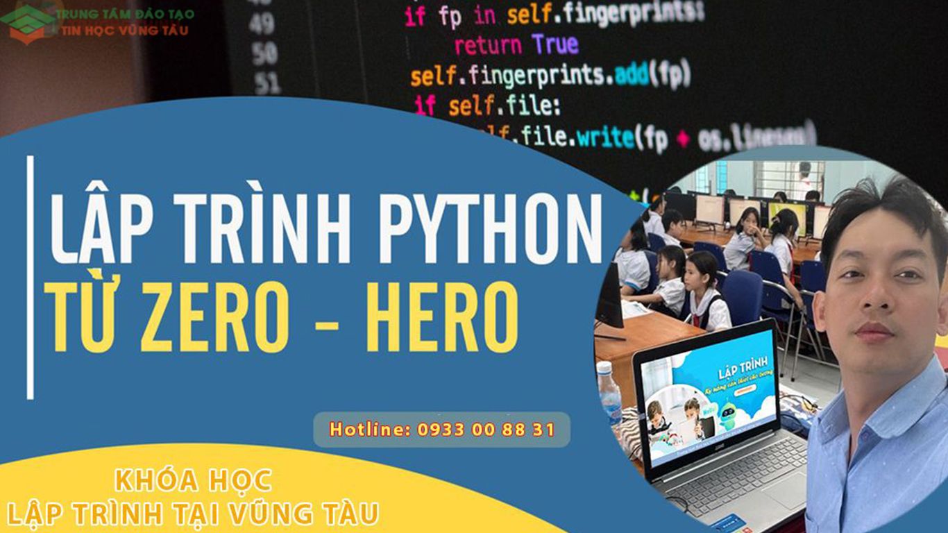 khóa học lập trình python