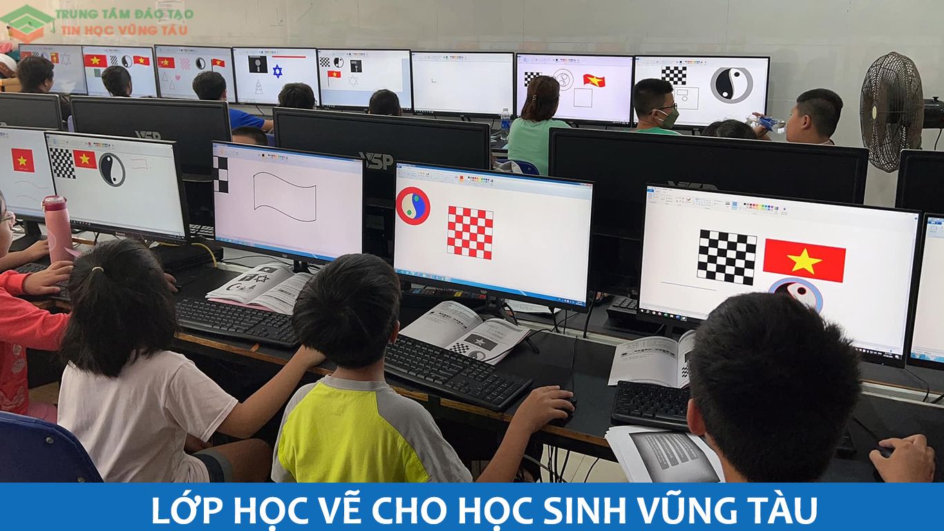 đào tạo tin học cho học sinh thiếu nhi tại vũng tàu