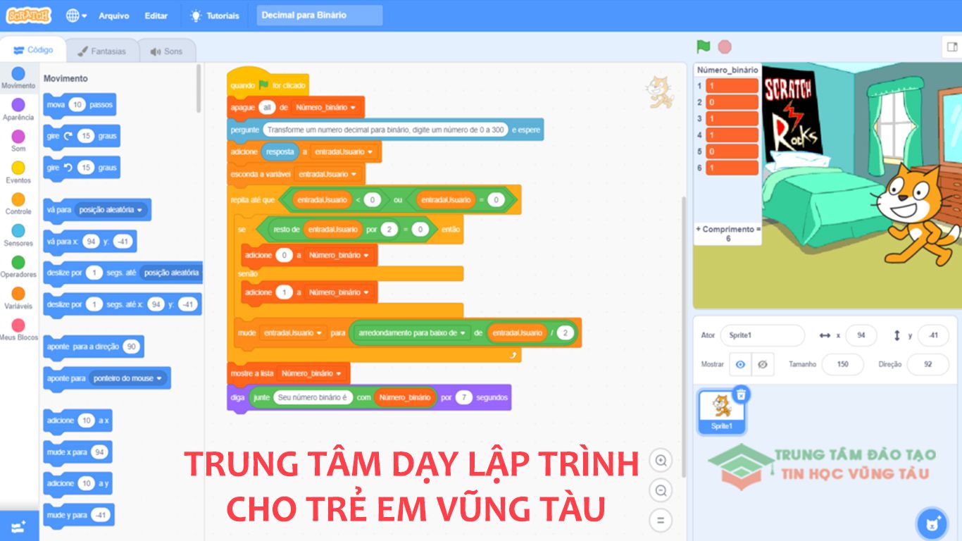 Khóa học lập trình cho trẻ em học sinh