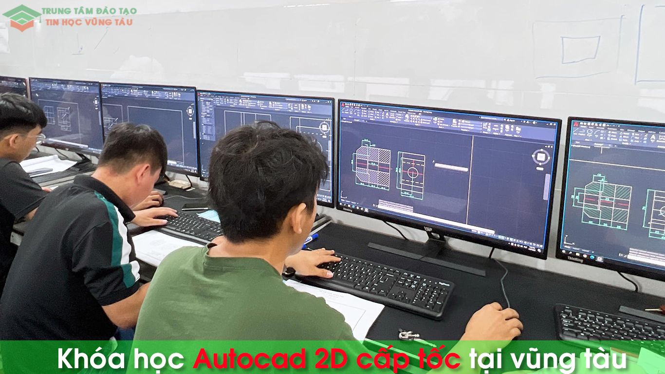 Học autocad cấp tốc tại Vũng Tàu