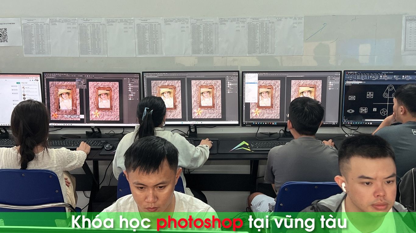 Học photoshop vũng tàu