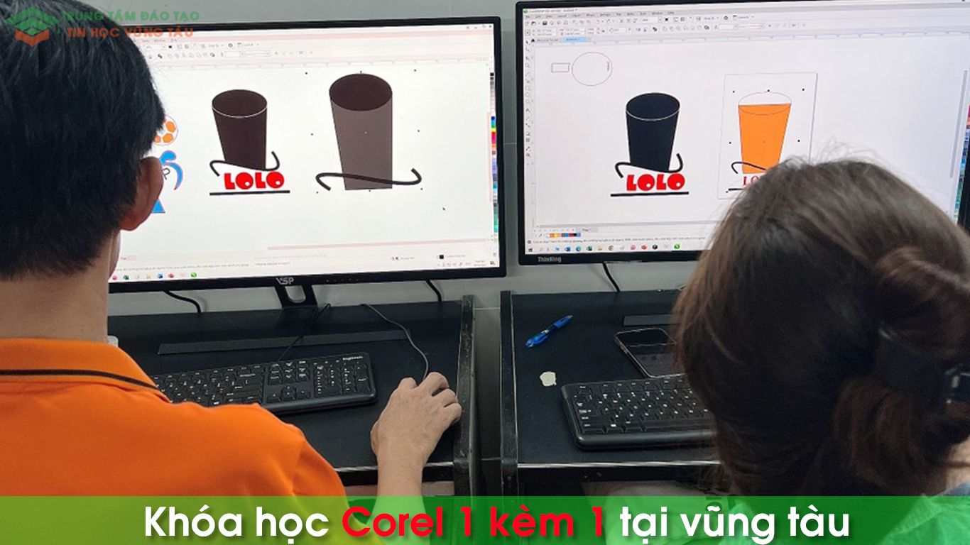 Khóa học corel 1 kèm 1 tại vũng tàu