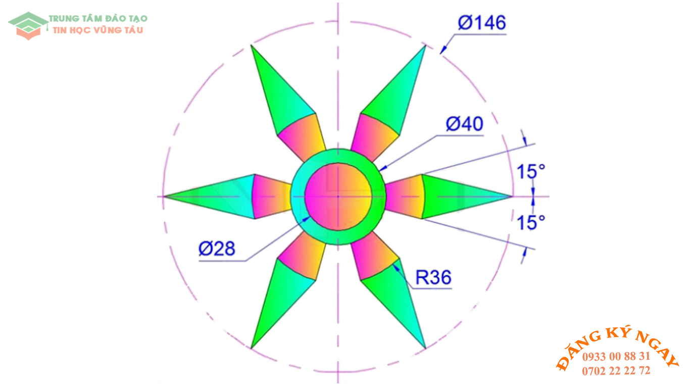 Đề thi Autocad 14