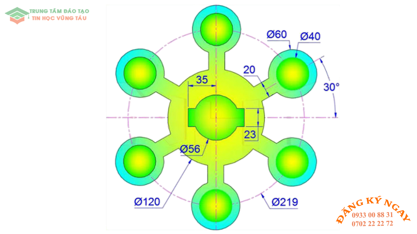 Đề thi Autocad 15