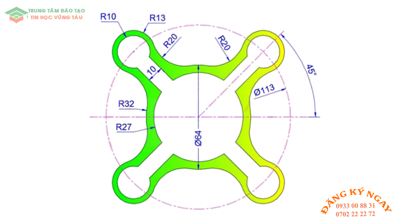 Đề thi Autocad 16