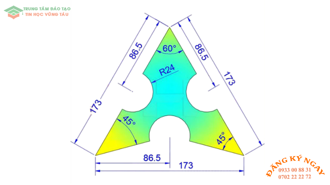 Đề thi Autocad 18