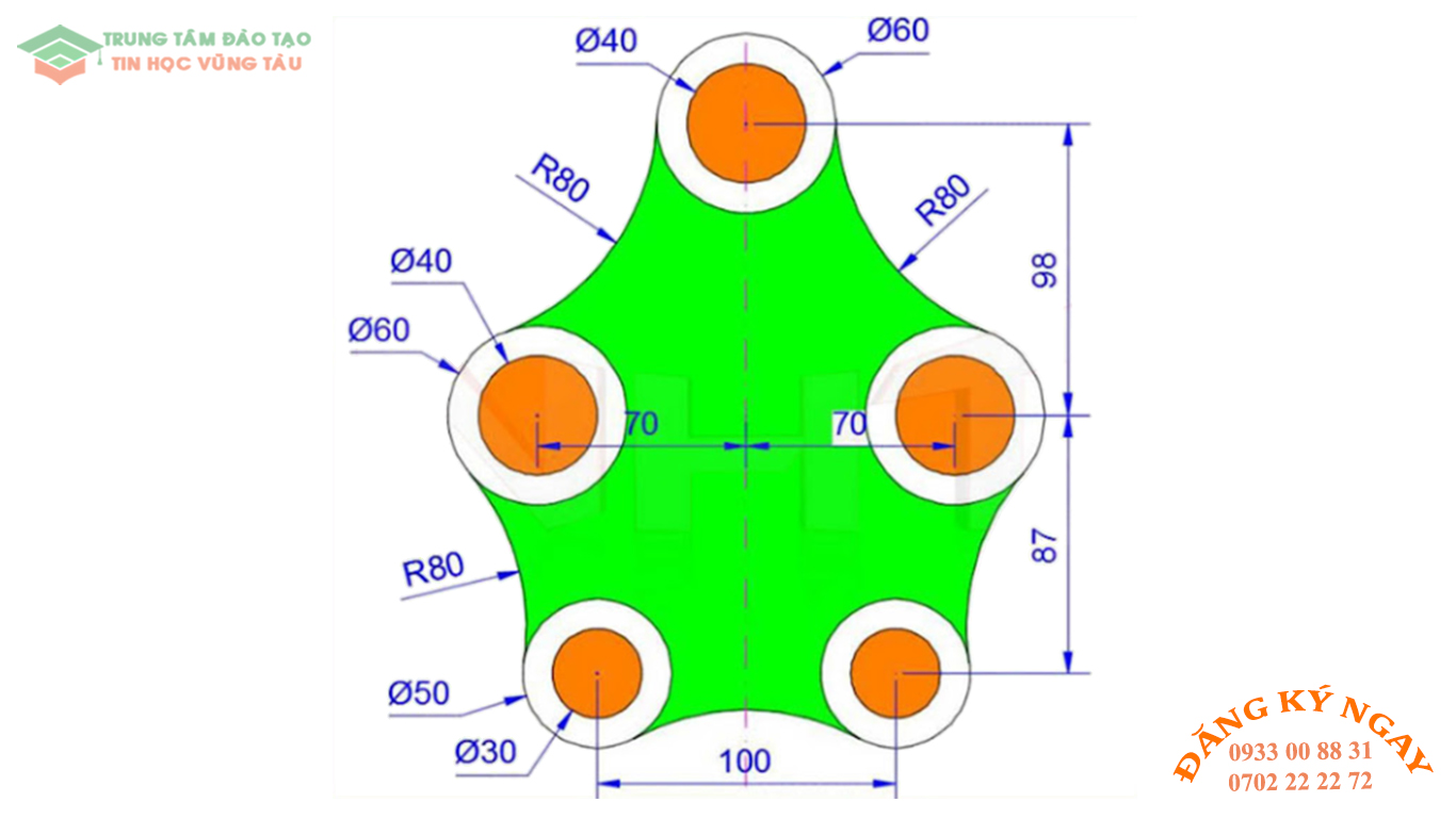 Đề thi Autocad 19