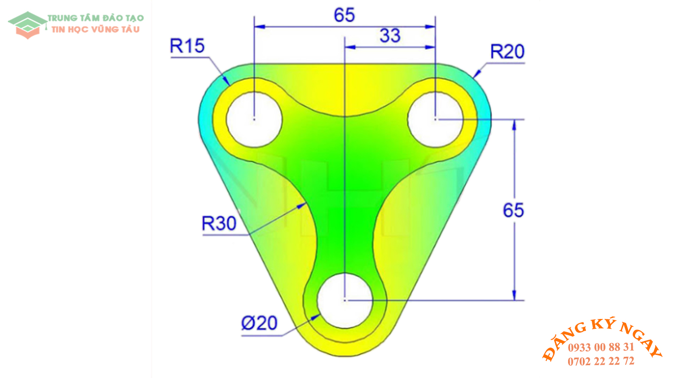 Đề thi Autocad 22