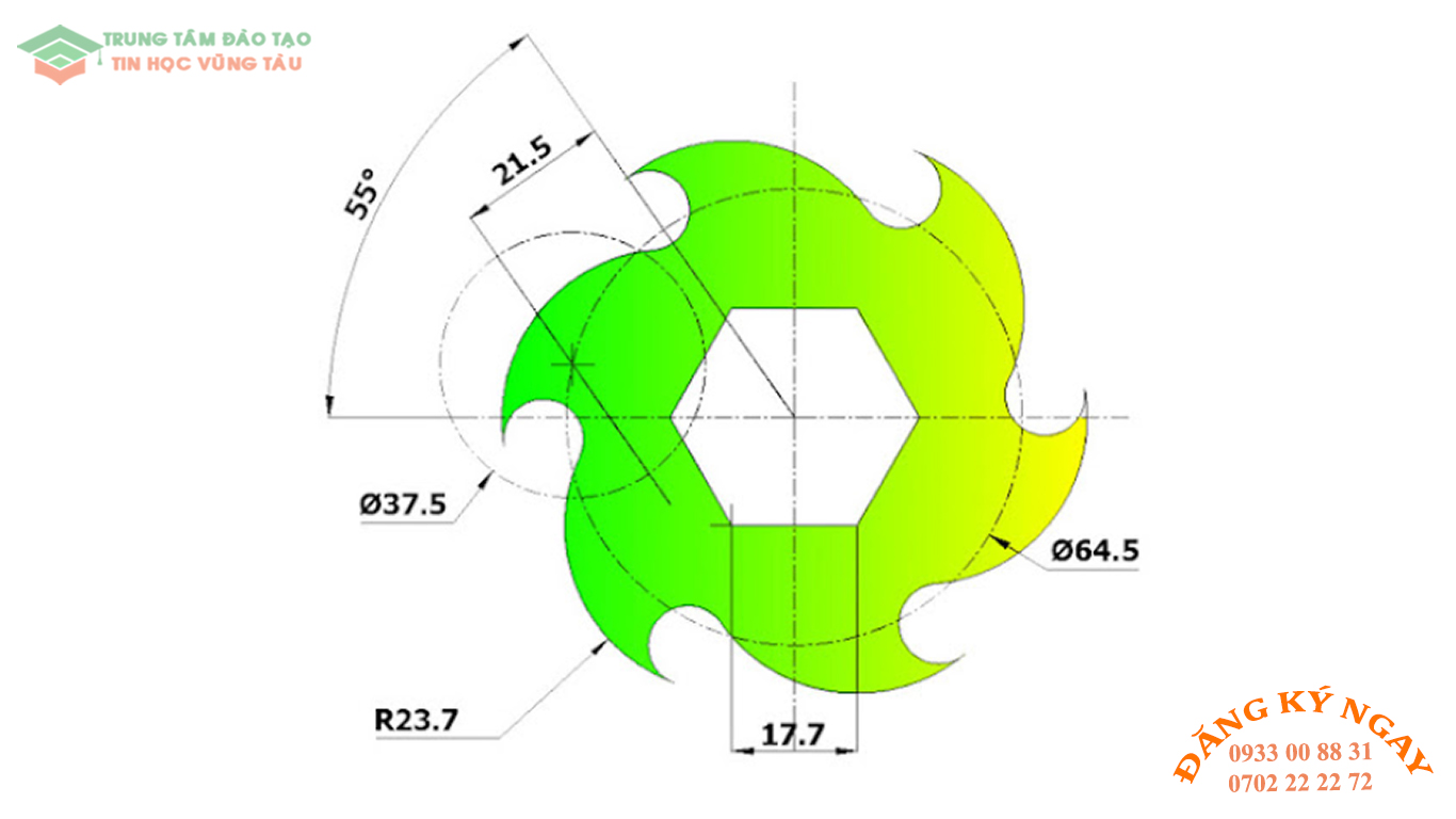 Đề thi Autocad 25