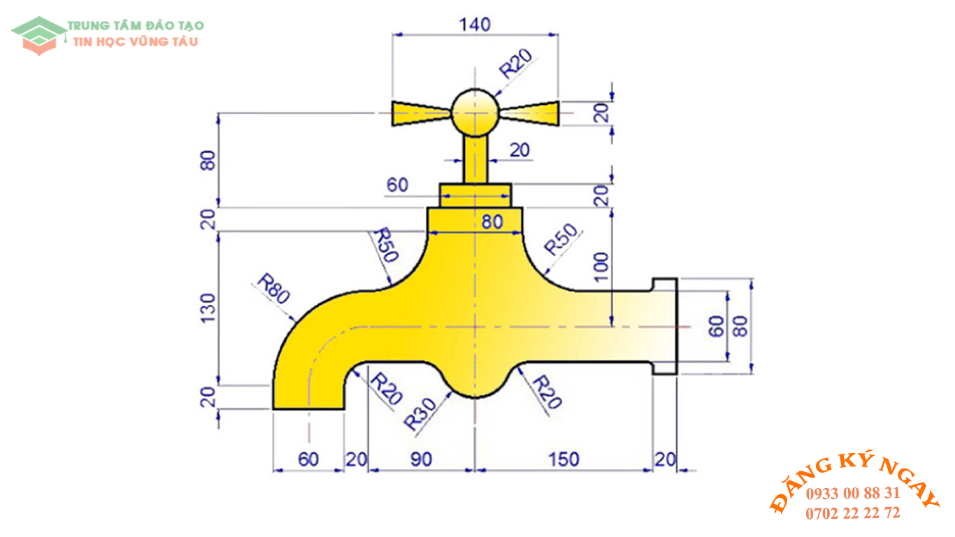 Đề thi Autocad 26