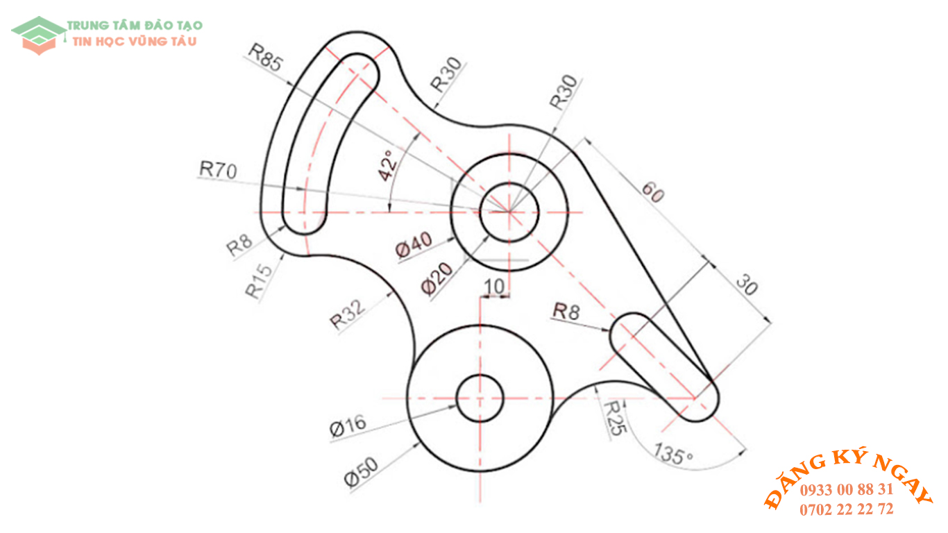 Đề thi Autocad 28