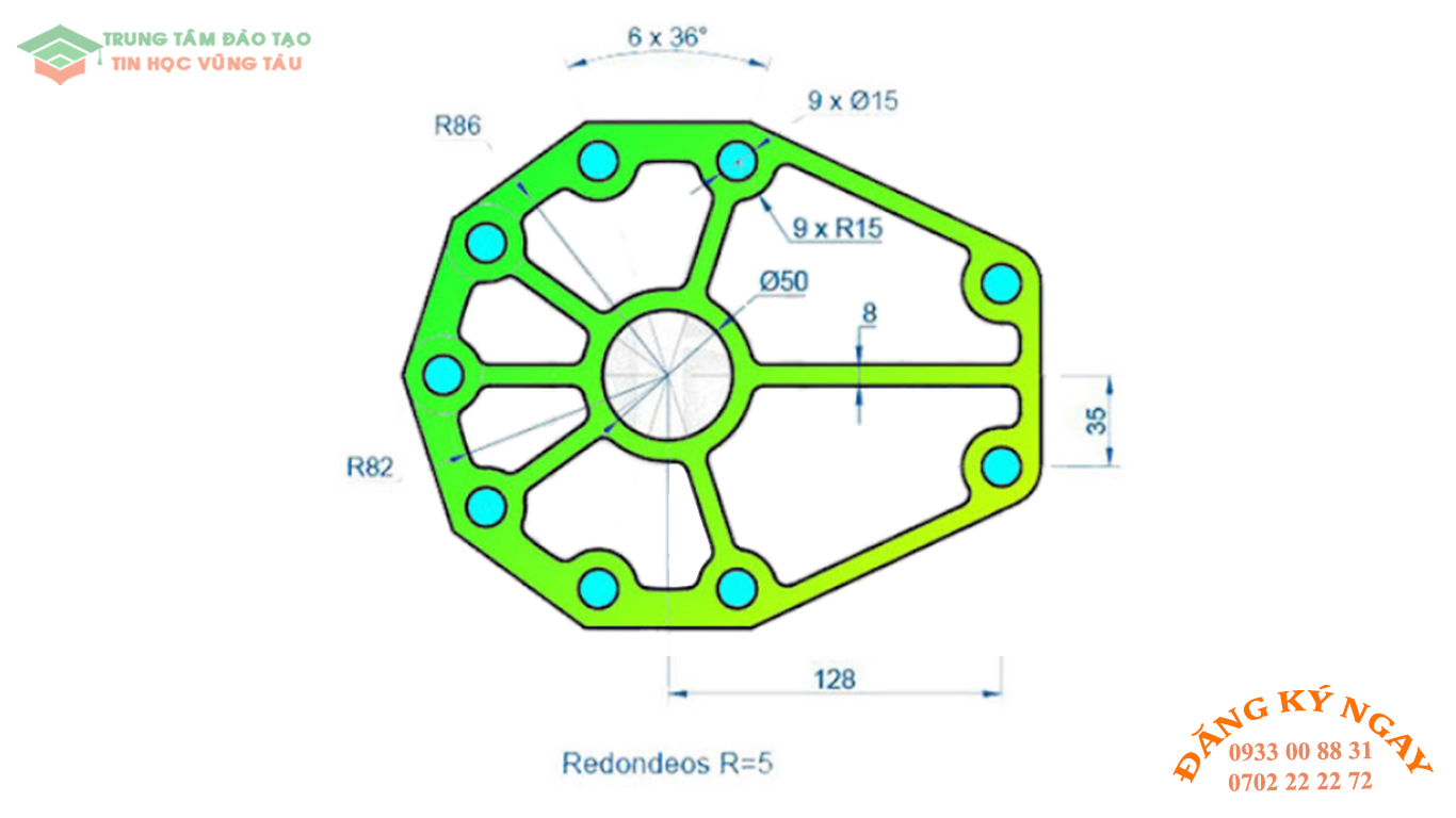 Đề thi Autocad 33