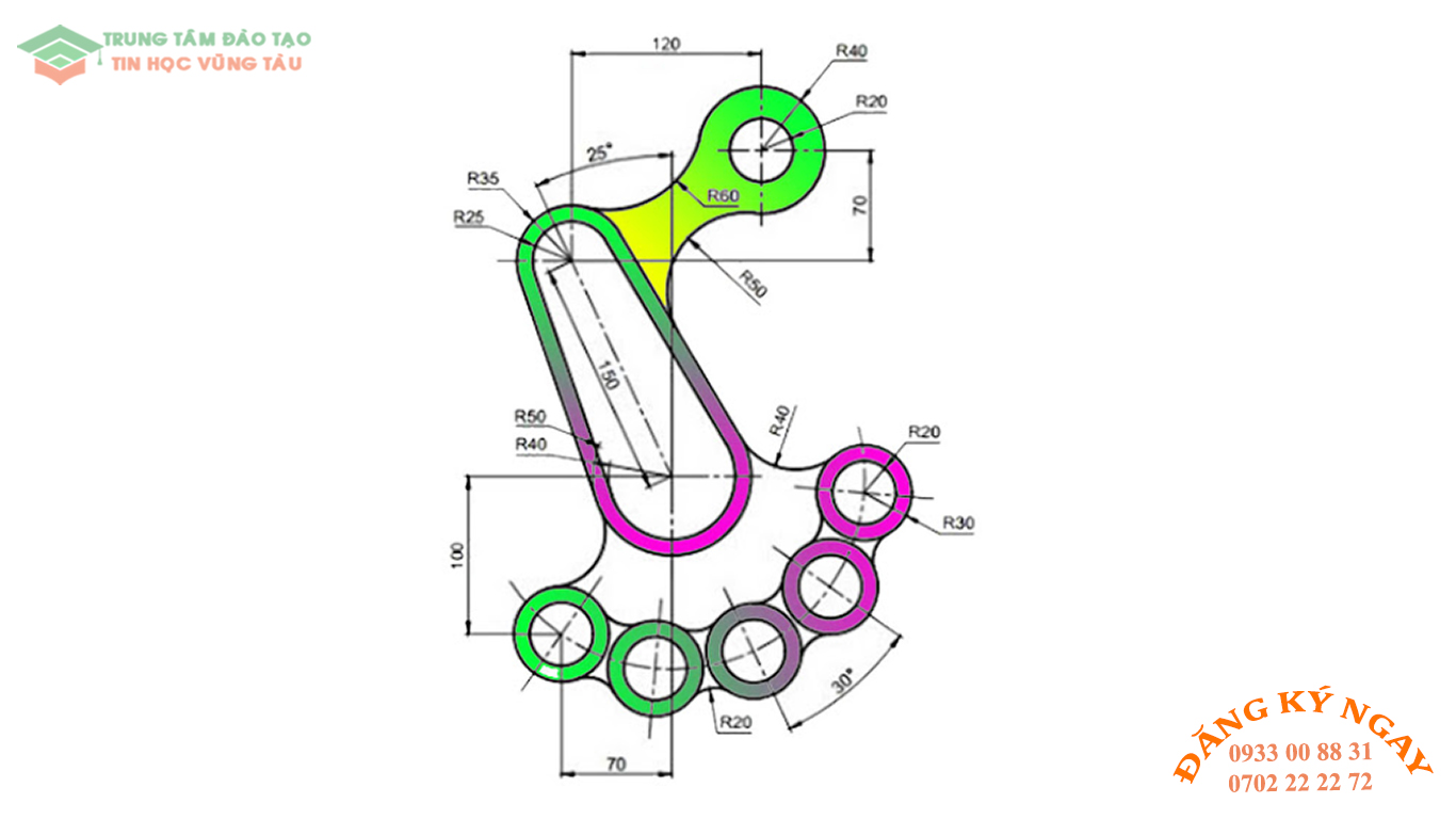 Đề thi Autocad 36