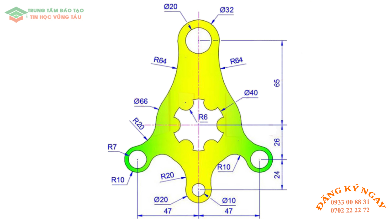 Đề thi Autocad 4