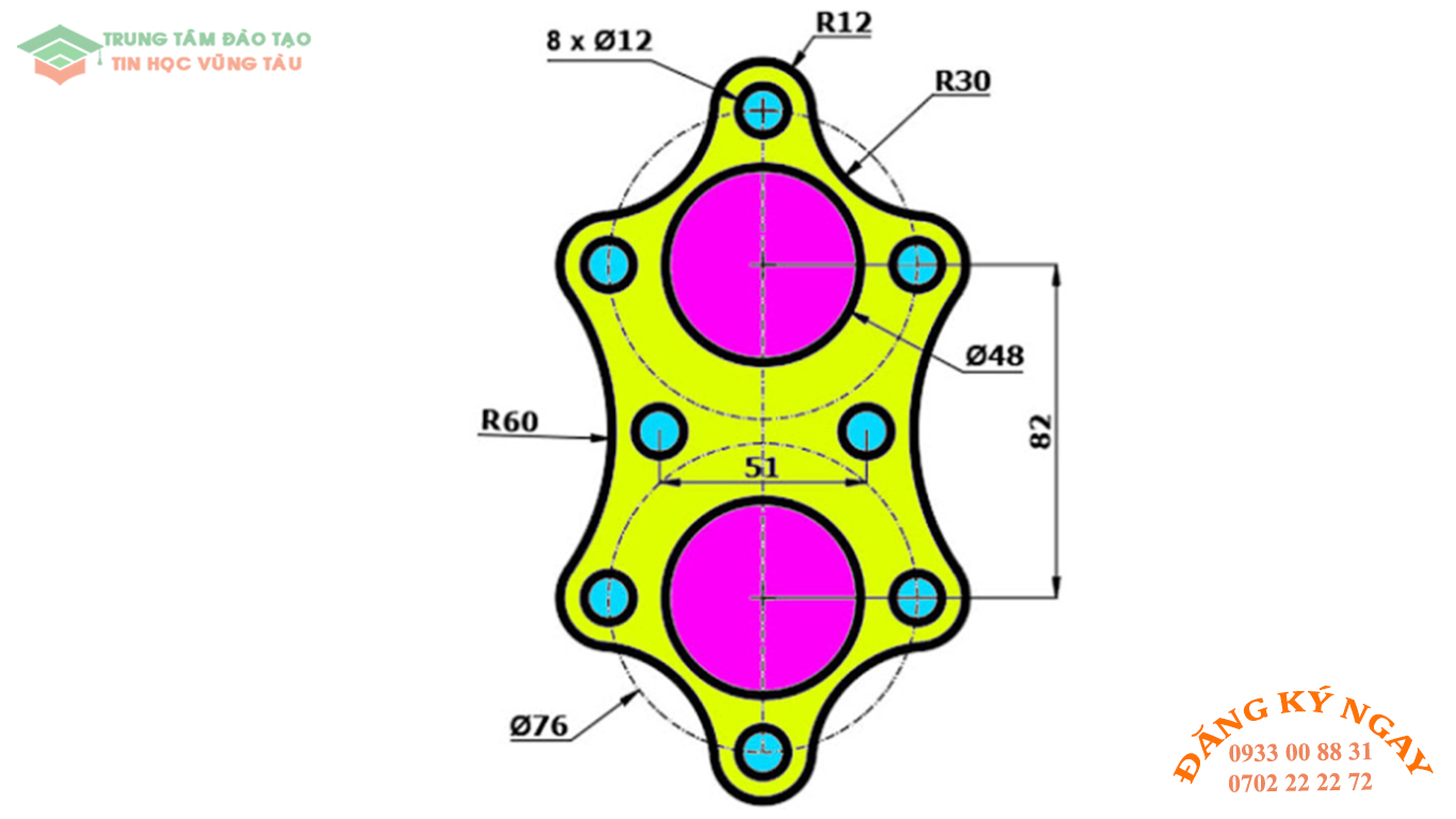 Đề thi Autocad 40