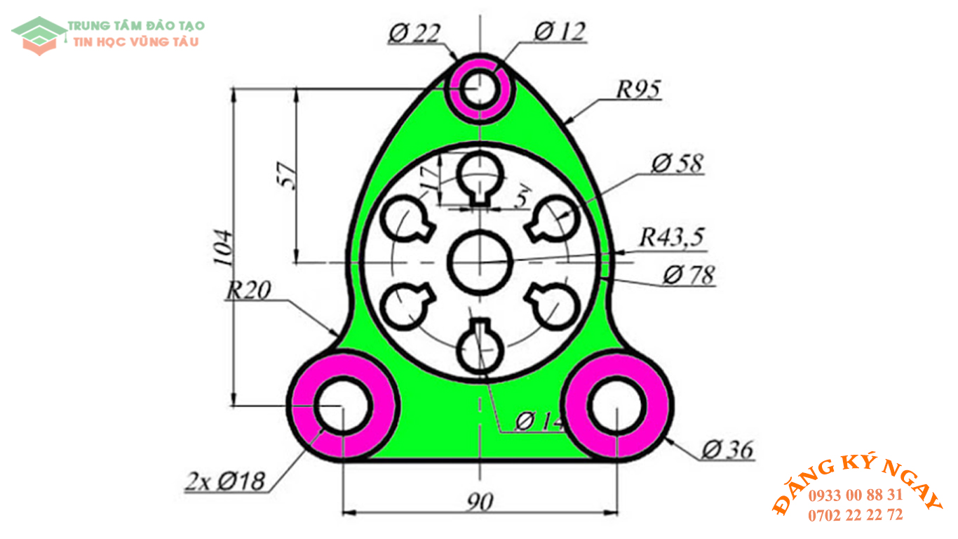 Đề thi Autocad 41