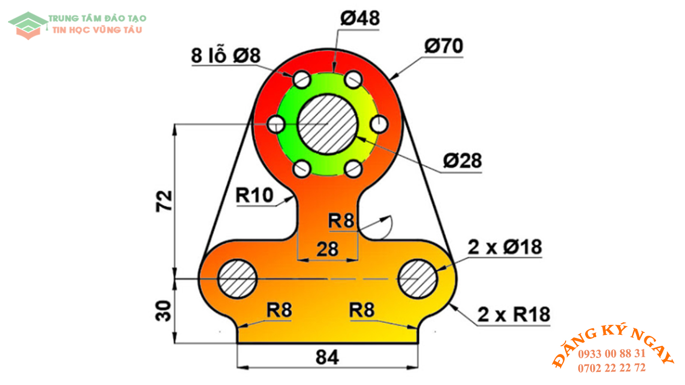 Đề thi Autocad 43