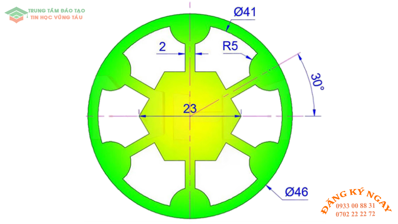 Đề thi Autocad 8