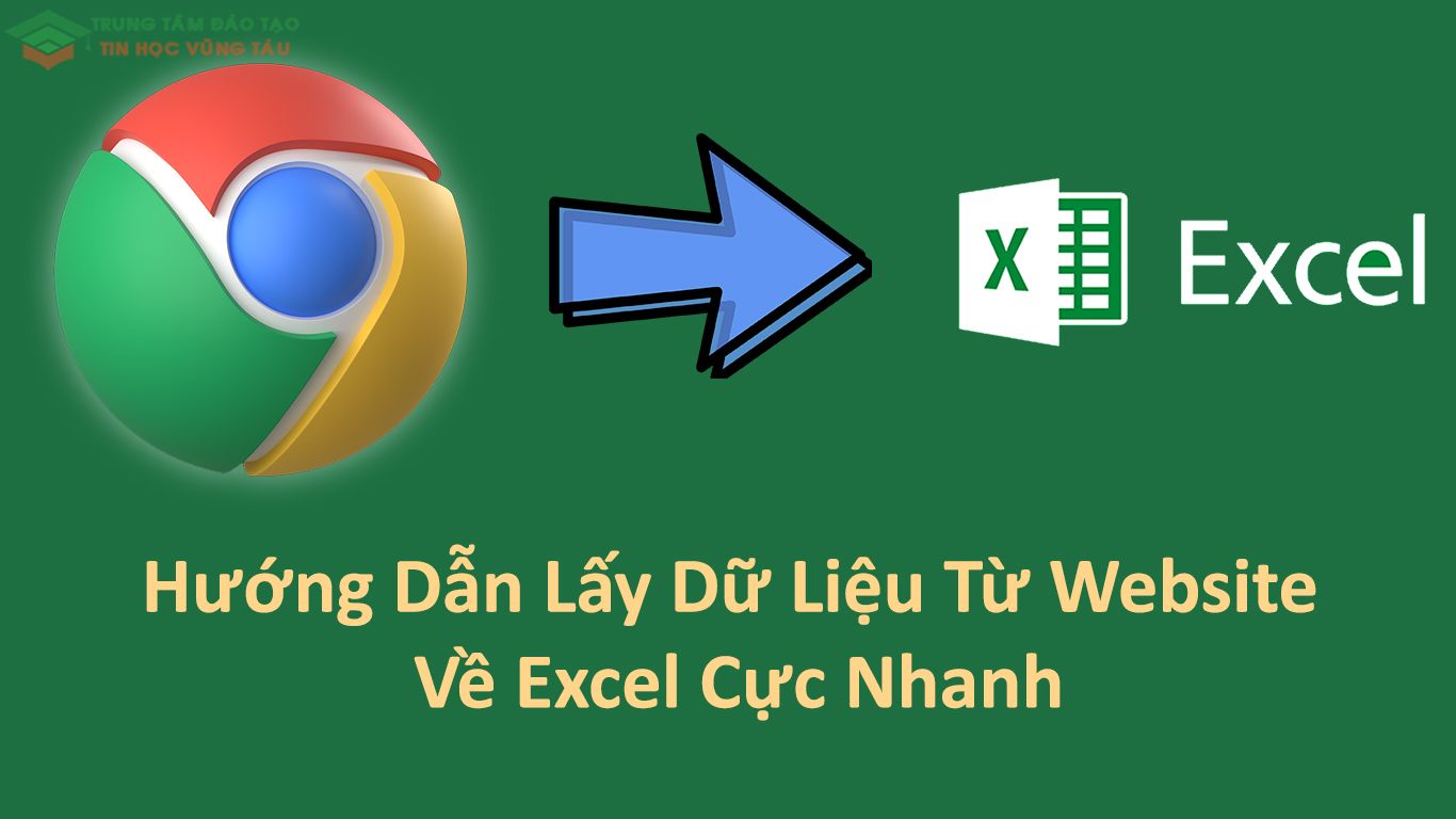 Cách lấy dữ liệu từ website về excel