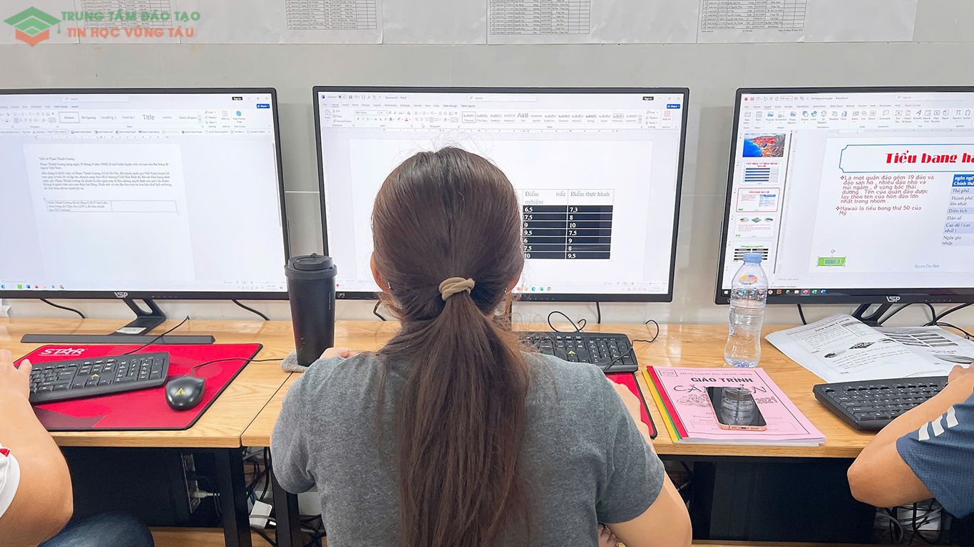 Dạy kèm tin học cơ bản tại vũng tàu