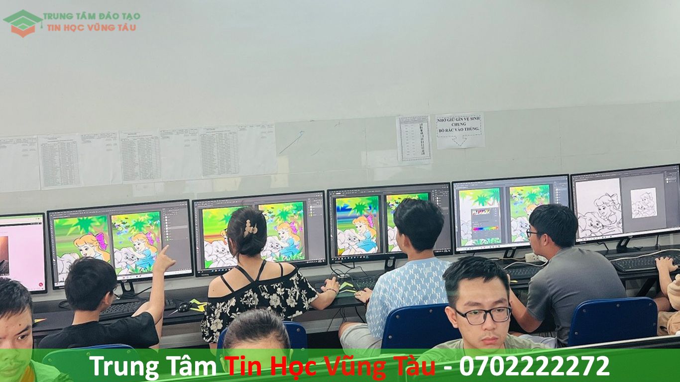 Học Thiết Kế Đồ Họa ở Vũng Tàu