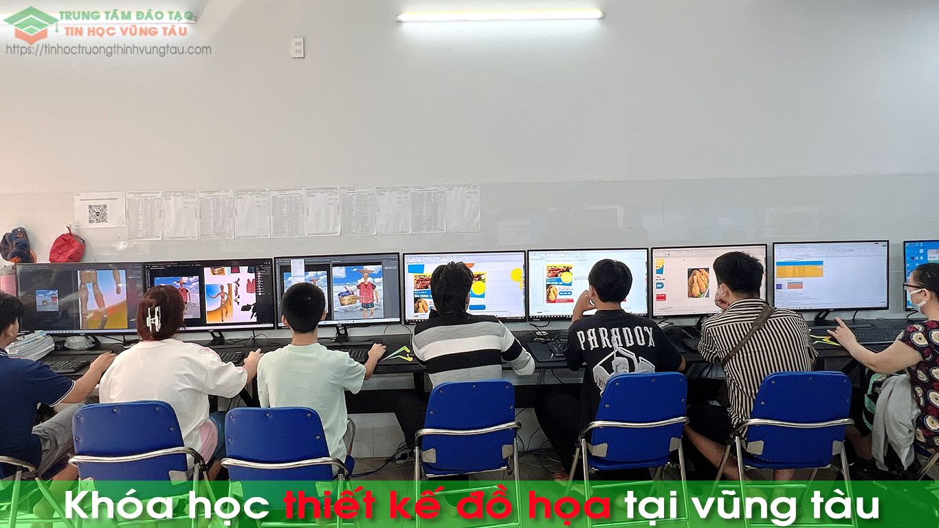 Học thiết kế logo vũng tàu