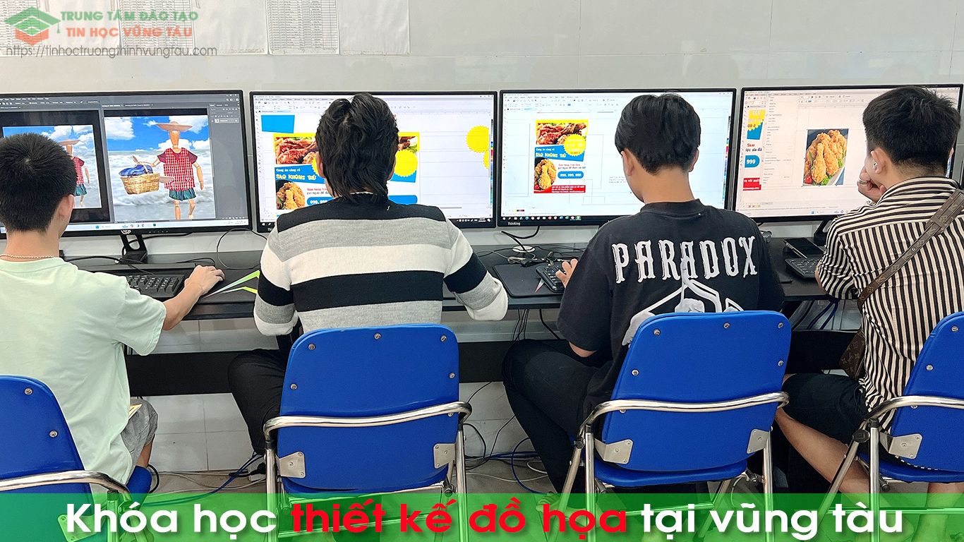 Khóa học corel cơ bản trung tâm tin học vũng tàu