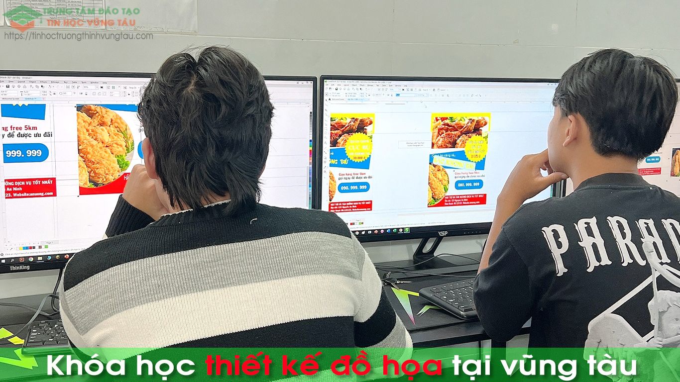 Khóa học corel tin học vũng tàu