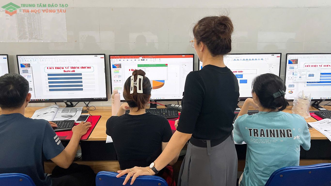 Khóa học office cho người mới ở tin học vũng tàu