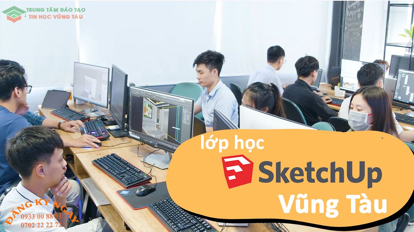 Khóa học sketchup ở Vũng Tàu