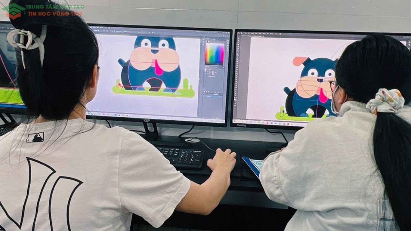 Khóa học thiêt kế đồ họa cơ bản vũng tàu