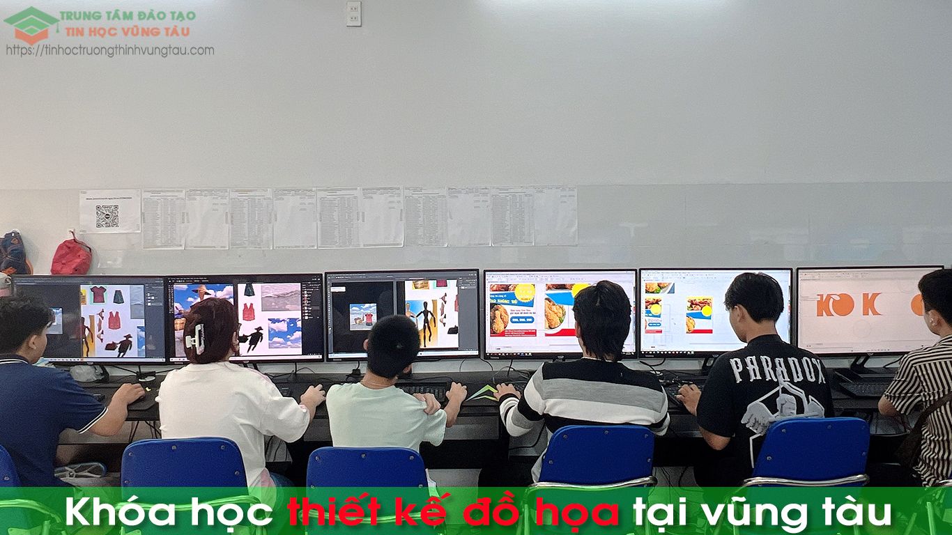 Khóa học thiết kế đồ họa tại vũng tàu