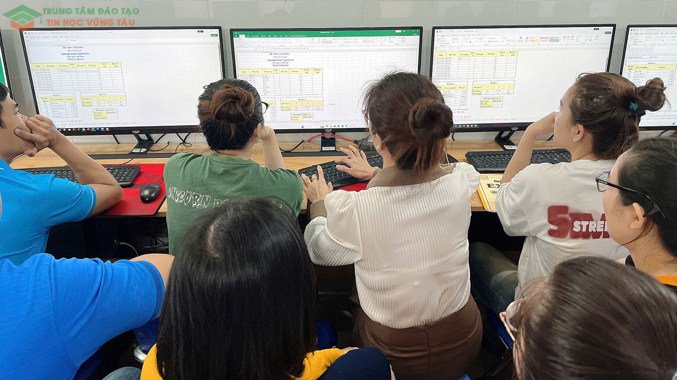 Khóa học tin học trực tuyến vũng tàu