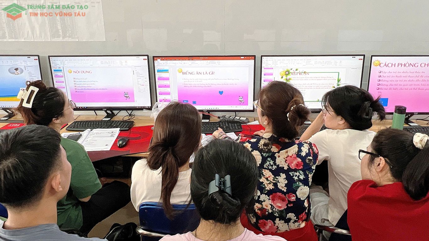 Khóa học tin học văn phòng chất lượng vũng tàu