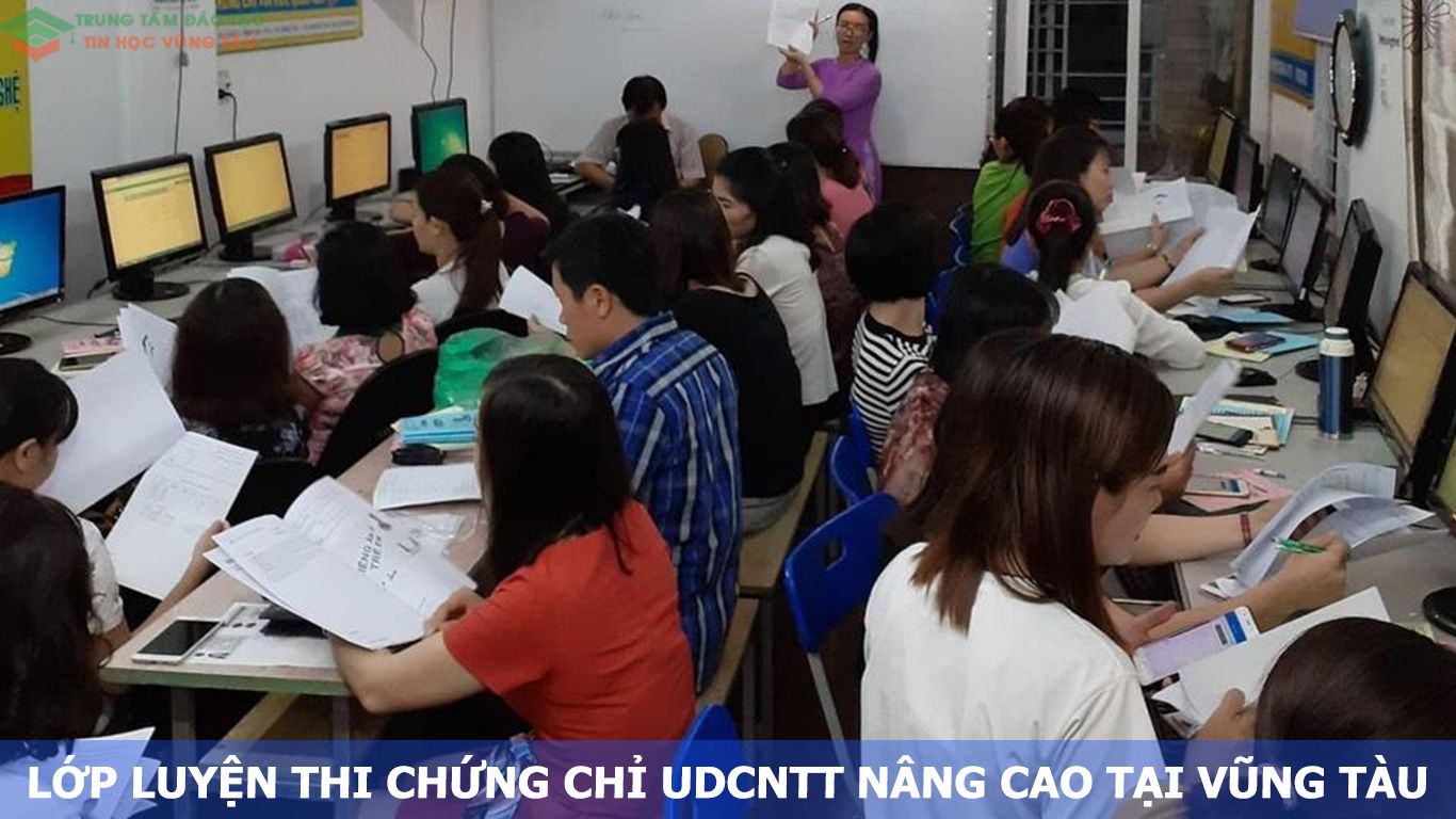 Khóa học tin học văn phòng cho người đi làm vũng tàu