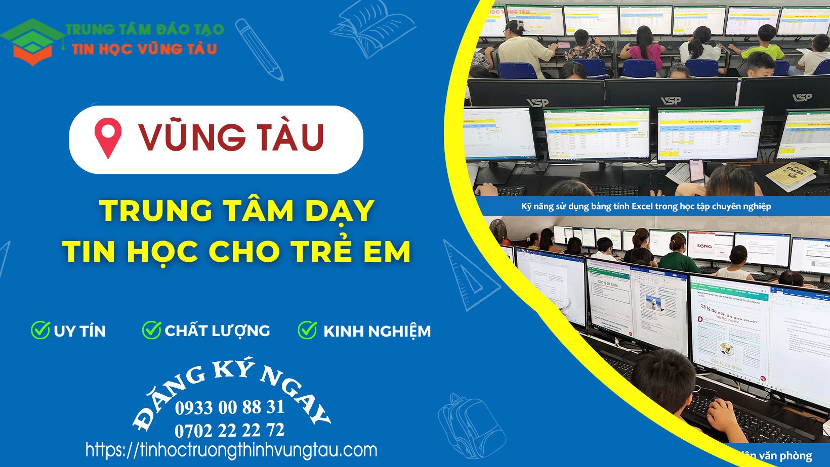 tin học cho trẻ em học sinh vũng tàu