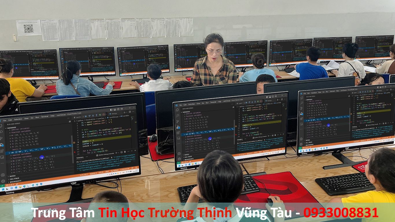 Học lập trình python vũng tàu
